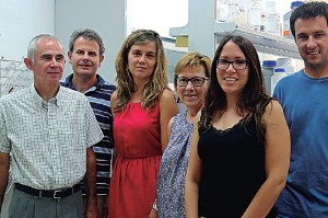 Los investigadores del grupo de investigación en Reactividad Molecular y Diseño de Fármacos del Departamento de Química de la Universitat de les Illes Balears (UIB)