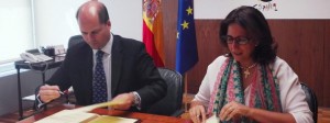 Firma de la renovación del acuerdo entre Spaincares y la Secretaría de Estado de Turismo