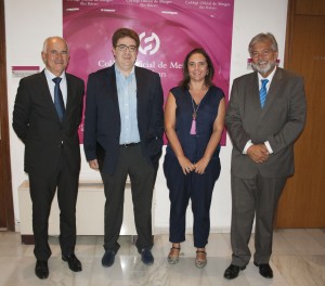 Desde la izquierda: Jaime Matas Vallverdú, Antoni Bennasar, Manuela García y Pedro Ballester Garau