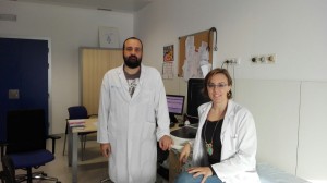 El responsable del servicio de Endocrinología del Área de salud de Ibiza y Formentera, Eladio Losada, y la especialista del mismo servicio, Margarita González.