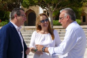 Antonio Pérez, Ana Paz y Agustín Navarro