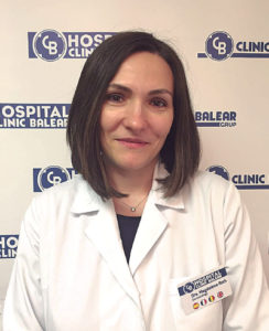 La Dra. Magdalena Roth, dermatóloga del grupo Clinic Balear.