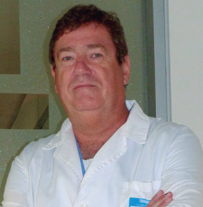 El Dr. Paulino López, Coordinador Servicio de Pediatría Hospital Juaneda Miramar.